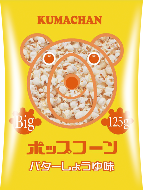 ビッグポップコーン バターしょうゆ味